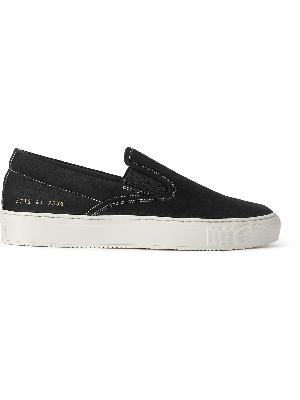 Common Projects - Suede Slip-On Sneakers