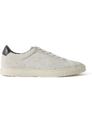 Common Projects - Retro Low Suede and Leather Sneakers