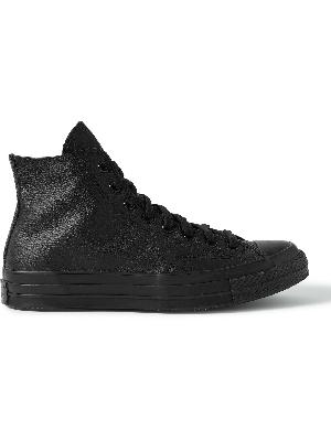 Converse - Chuck 70 Full-Grain Leather High-Top Sneakers