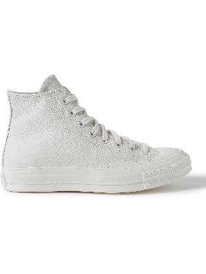 Converse - Chuck 70 Full-Grain Leather High-Top Sneakers