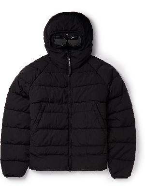 C.P. Company - Quilted ECONYL® Hooded Down Jacket with Goggles
