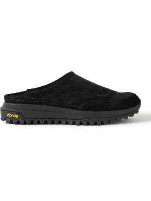 Diemme - Maggiore Embroidered Suede Slip-On Sneakers