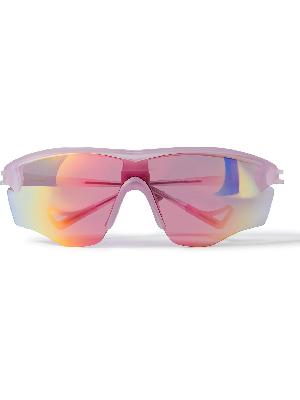 DISTRICT VISION - Junya Racer Polycarbonate Mirrored Sunglasses