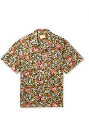 ERDEM - Philip Camp-Collar Printed Linen Shirt