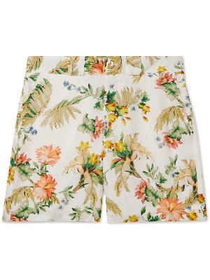 ERDEM - Lucas Straight-Leg Floral-Print Linen Bermuda Shorts