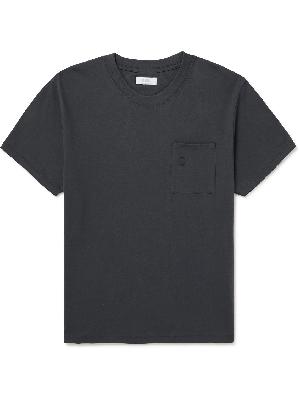 ERL - Distressed Cotton-Jersey T-Shirt