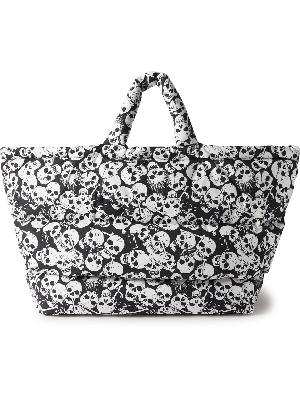 ERL - Printed Padded Quilted Cotton-Canvas Tote