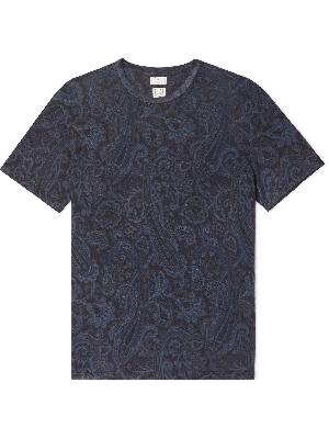 Etro - Paisley-Print Lyocell T-Shirt