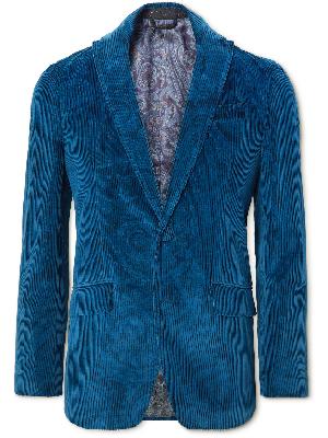 Etro - Unstructured Cotton-Corduroy Suit Jacket