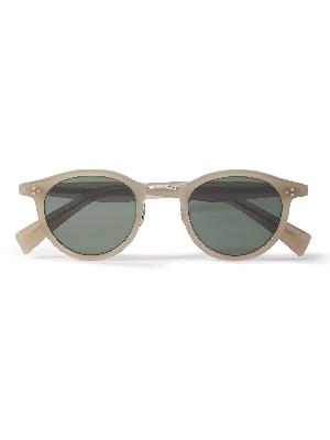 Eyevan 7285 - Round-Frame Acetate and Silver-Tone Sunglasses
