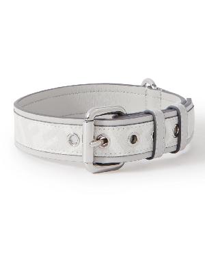 Fendi - Logo-Print Textured-Leather Dog Collar
