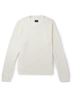 Fendi - Monogrammed Cotton-Blend Chenille Sweatshirt