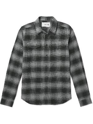 FRAME - Checked Cotton-Flannel Shirt