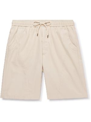Giorgio Armani - Cotton-Twill Drawstring Shorts