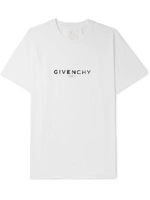 Givenchy - Oversized Logo-Print Cotton-Jersey T-Shirt