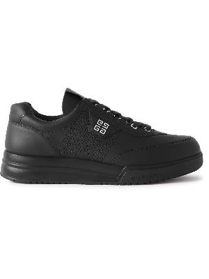Givenchy - G-4 Logo-Appliquéd Leather Sneakers