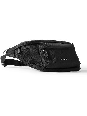 Givenchy - Essential U Leather-Trimmed Logo-Embroidered Canvas Belt Bag