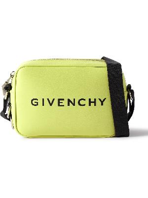 Givenchy - Logo-Print Leather Messenger Bag