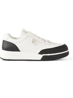 Givenchy - G-4 Logo-Appliquéd Leather Sneakers