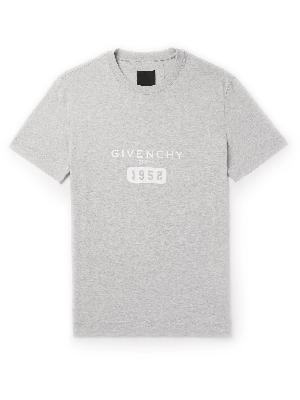 Givenchy - Logo-Print Cotton-Jersey T-Shirt