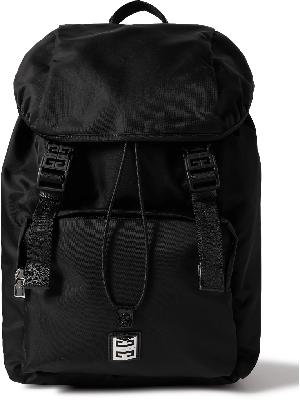 Givenchy - 4G Light Leather-Trimmed Nylon Backpack