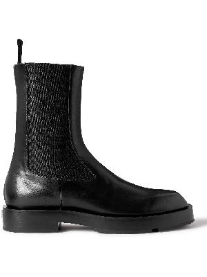 Givenchy - Logo-Detailed Leather Chelsea Boots