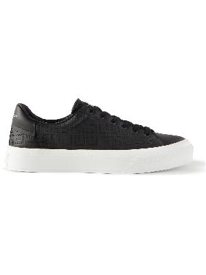 Givenchy - Perforated Leather Sneakers