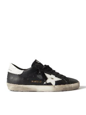 Golden Goose - Superstar Distressed Leather Sneakers