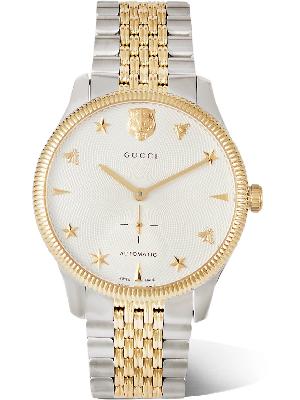GUCCI - G-Timeless 40mm Gold PVD-Coated Stainless Steel Watch