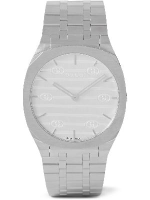 GUCCI - 25H 38mm Stainless Steel Watch