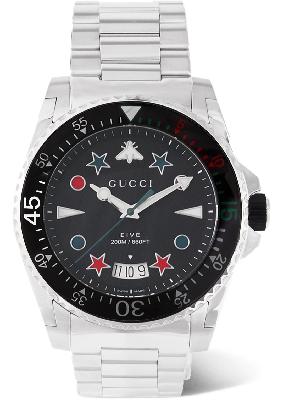 GUCCI - Dive 45mm Stainless Steel Watch