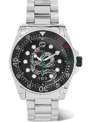 GUCCI - Gucci Dive 45mm Stainless Steel Watch