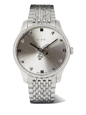 GUCCI - G-Timeless 36mm Stainless Steel Watch
