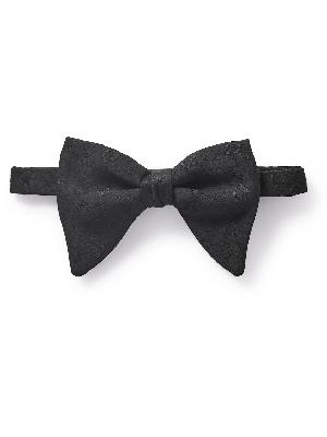 GUCCI - Pre-Tied Wool and Silk-Blend Jacquard Bow Tie