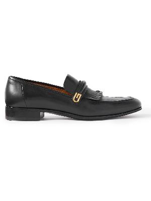 GUCCI - Fringed Leather Loafers