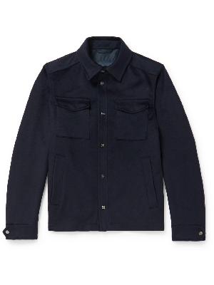 Herno - Wool and Cashmere-Blend Shirt Jacket