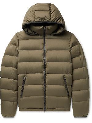 Herno - Quilted Nylon Hooded Down Jacket