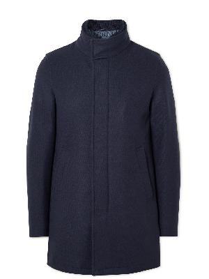 Herno - Wool-Blend Felt Coat