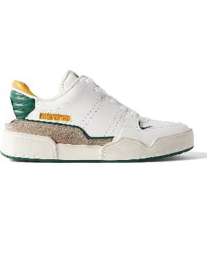 Isabel Marant - Emreeh Suede-Trimmed Leather Sneakers