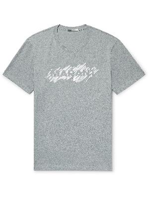 Isabel Marant - Hanorih Logo-Print Cotton-Jersey T-Shirt