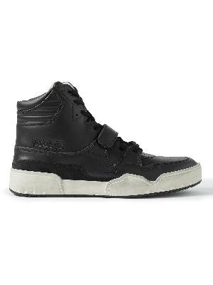 Isabel Marant - Alseeh Leather High-Top Sneakers