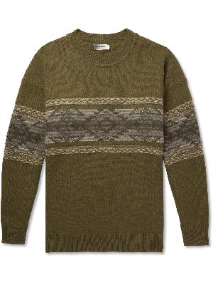Isabel Marant - Alrick Fair Isle Merino Wool-Blend Sweater