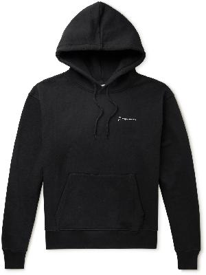 Jacquemus - Logo-Embroidered Organic Cotton-Jersey Hoodie
