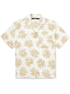 Jacquemus - Jean Camp-Collar Floral-Print Poplin Shirt