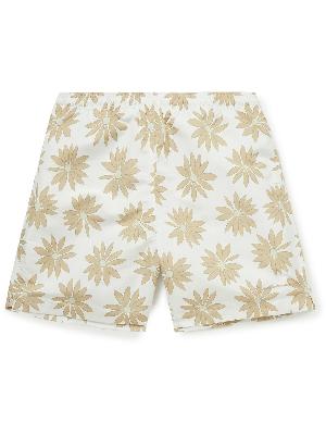 Jacquemus - Mid-Length Floral-Print Recycled Swim Shorts