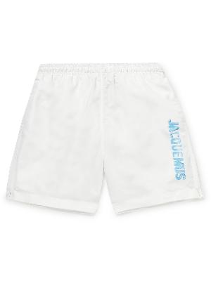 Jacquemus - Mid-Length Logo-Print Recycled Swim Shorts