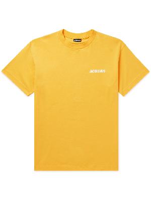 Jacquemus - Logo-Print Organic Cotton-Jersey T-Shirt