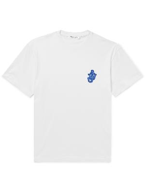JW Anderson - Logo-Appliquéd Cotton-Jersey T-Shirt