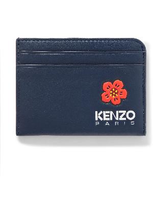 KENZO - Logo-Print Leather Cardholder