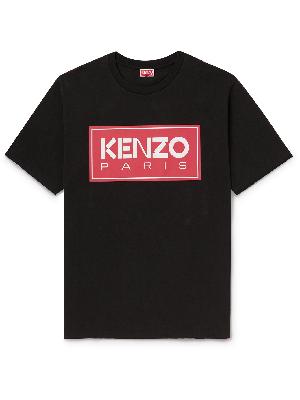 KENZO - Logo-Print Cotton-Jersey T-Shirt